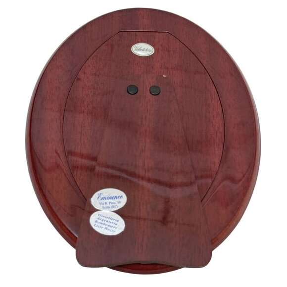 Valenti & Co. Chantal Photo Frame Oval Silver Finish Italian Style 7.25" high - Picture 7 of 12